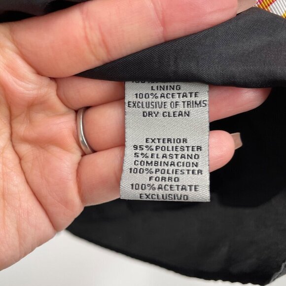 Eliza J Fallie Fit and Flare Floral Jersey Tea Length Belted Dress Womens 14 - Picture 8 of 9